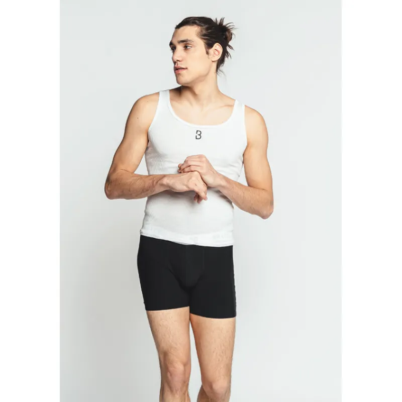 Homme Louisa Bracq Boxer Long*Black Basic Range - Boxer long