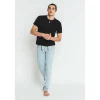 Homme Louisa Bracq T-shirt Col Rond*Black Basic Range -  T-shirt col rond