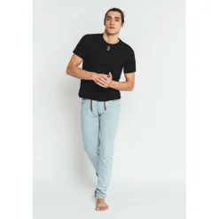 Homme Louisa Bracq T-shirt Col Rond*Black Basic Range -  T-shirt col rond