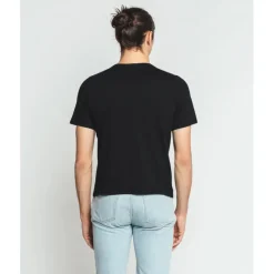 Homme Louisa Bracq T-shirt Col Rond*Black Basic Range -  T-shirt col rond