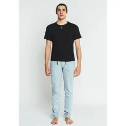 Homme Louisa Bracq T-shirt Col Rond*Black Basic Range -  T-shirt col rond