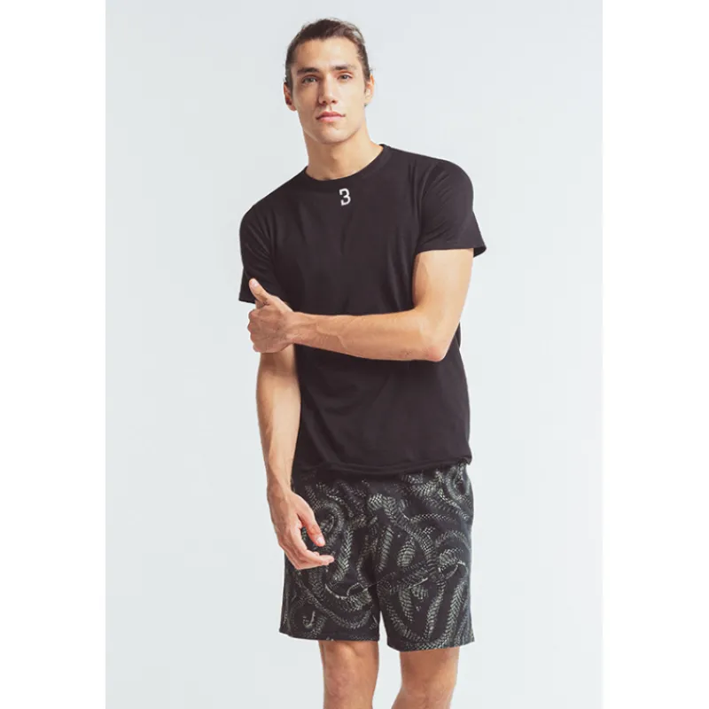 Homme Louisa Bracq Ensemble T-shirt Col V & Short Cotton Jersey*Medusa - Ensemble T-shirt col V & short cotton jersey