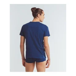 Homme Louisa Bracq T-shirt Col Rond*Navy Basic Range - T-shirt col rond