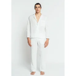 Homme Louisa Bracq Veste De Pyjama*Paco - Veste de Pyjama - Blanc